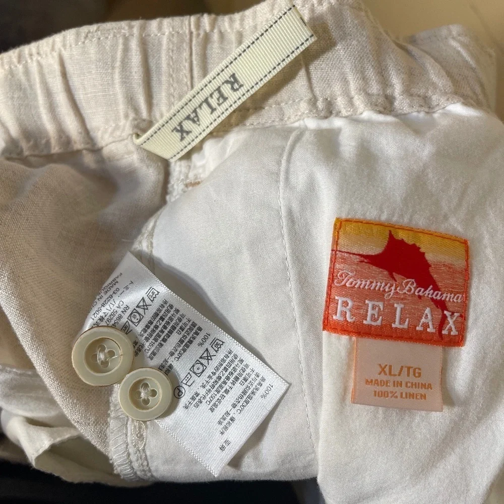 Tommy Bahama Cream Men's Pants